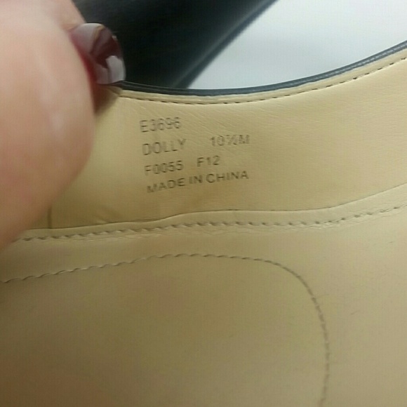 CALVIN KLEIN l Dolly Pumps Black Pointed Toe - Picture 2 of 8